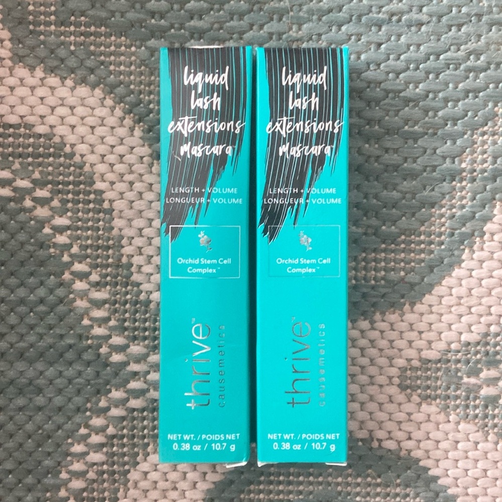 2 Thrive Causemetics .38 oz. Brynn Liquid Lash Mascaras